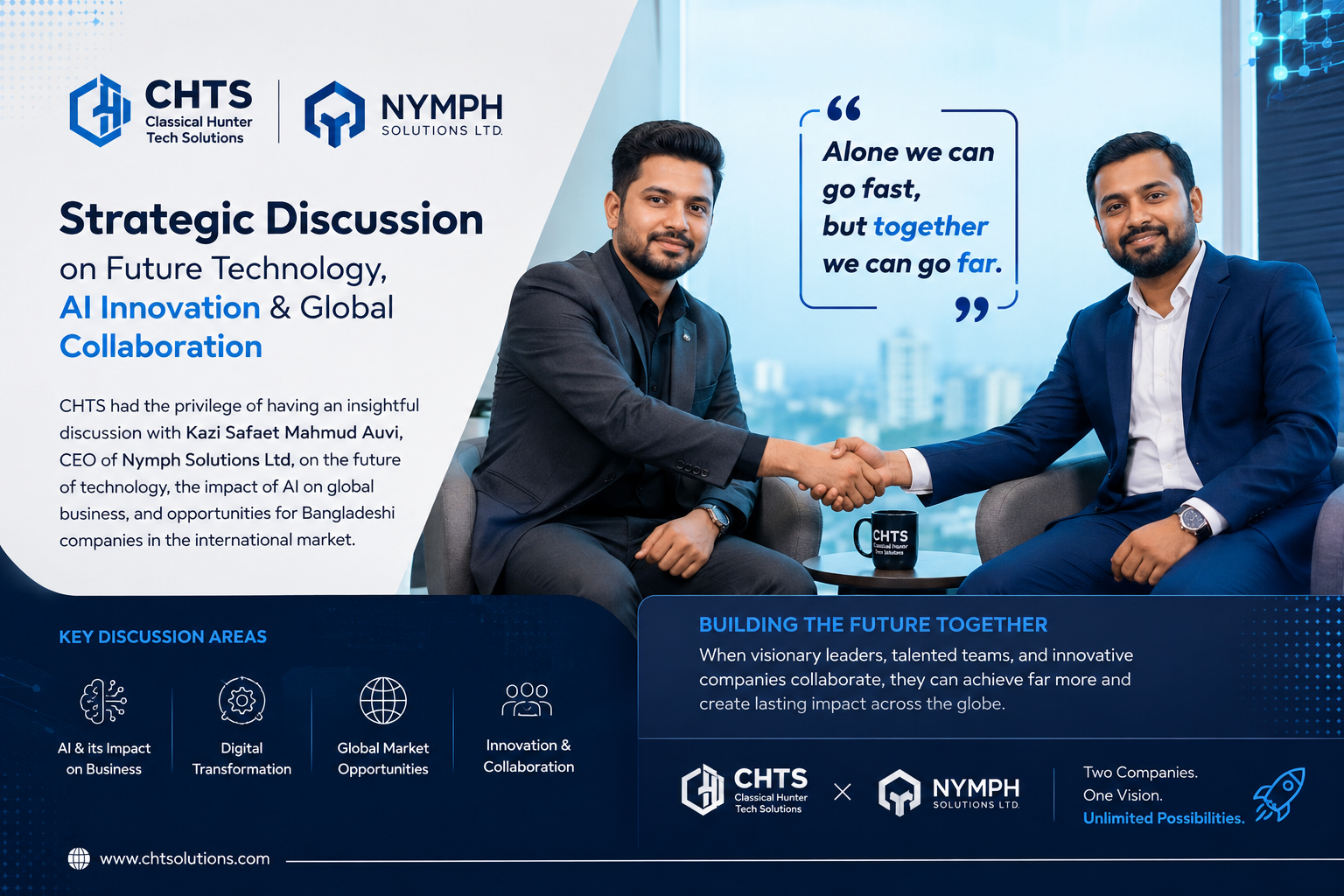 AI Collaboration & Future of Technology in Bangladesh | CHTS × Nymph Solutions